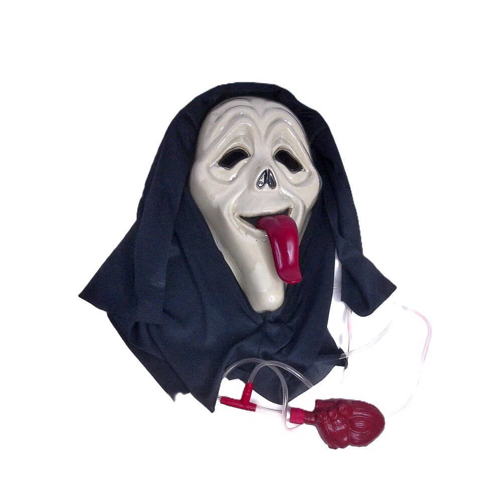 Vintage Fun World Bleeding Wassup Mask 8503 EU China Mold Scream Scary Movie
